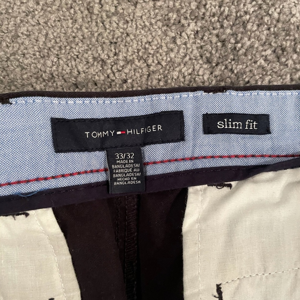 Tommy Hilfiger black chinos - Picture 2 of 3